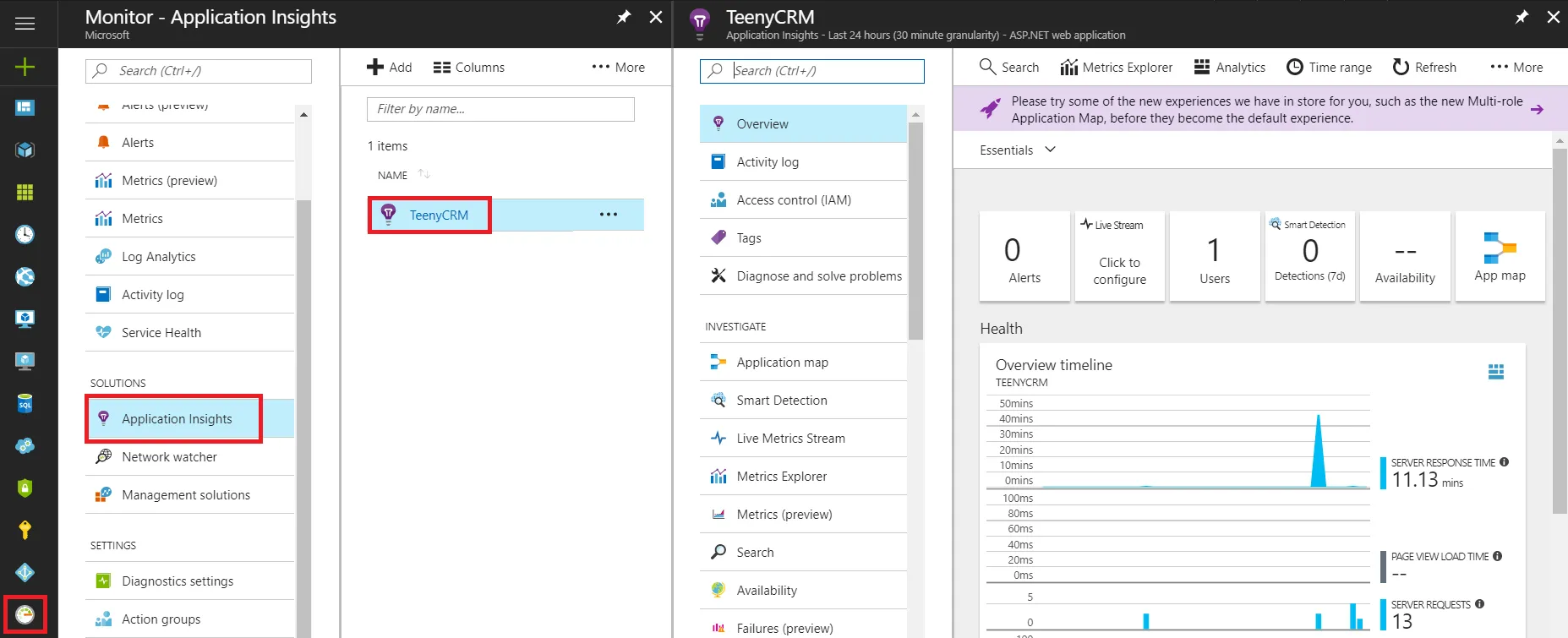 Azure Insights