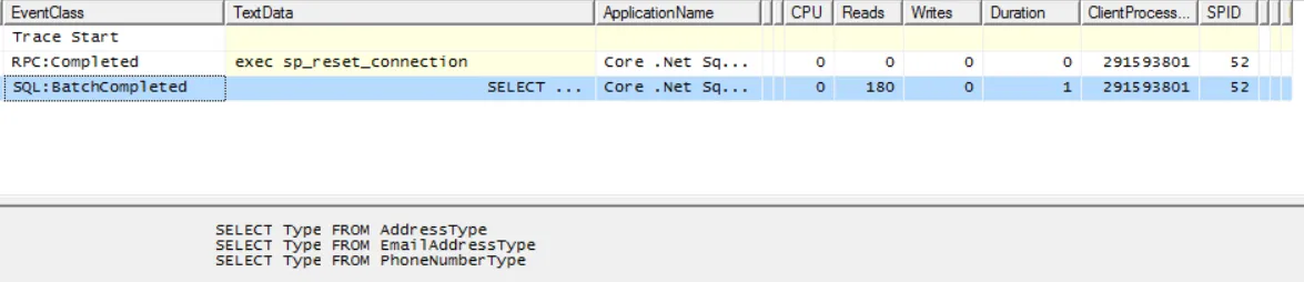 Multi-Recordset SQL Profile