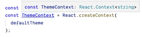 Inferred type for a simple context